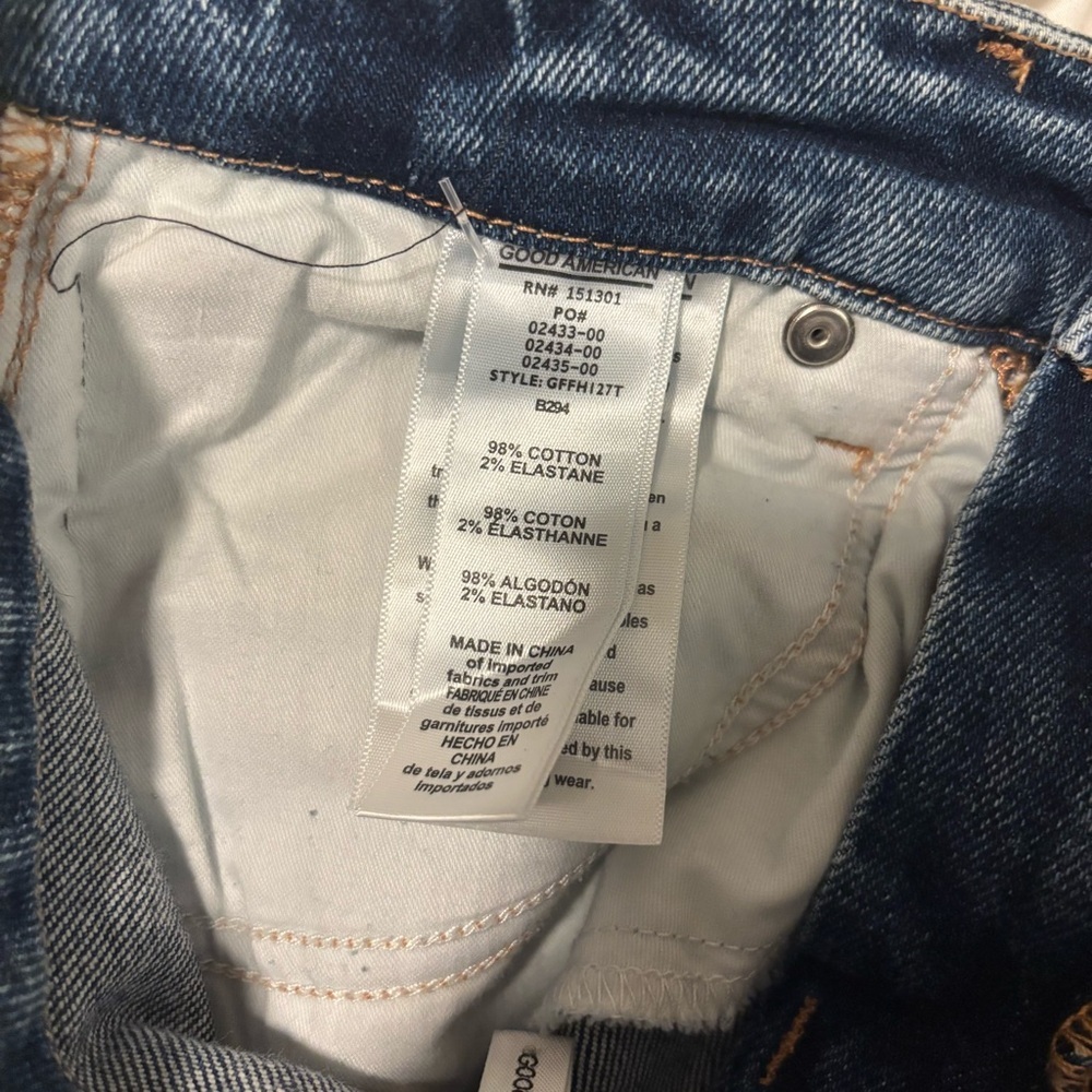 Good American Denim Good Flare High-Waist Jeans - Picture 6 of 7